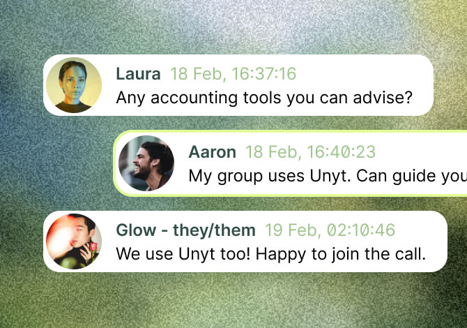 Network of community weavers